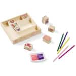 Melissa & Doug Stamp Set | Arts & Crafts | Stamp Sets & Stencils | 4+ | Gift for Boy or Girl – Bild 5