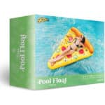 JOYIN riesen Scheibe Pizza aufblasbares Pool Float, Fun Pool floaties, Swim-Party Spielzeug, Sommer-Pool-raft (1 Packung), extra Large mit becherhalter – Bild 7