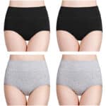 Schwarz Grau-4er Pack