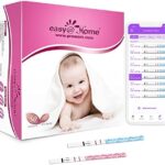 Easy@Home Ovulationstest + Schwangerschaftstest frühtest - Empfidlich Kinderwunsch Fruchtbarkeitstests für Eisprung mit optimaler Sensitivität