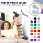 LA Active Stoppersocken Kinder Baby Socken 0-6 Monate bis 10 Jahre ABS Socken Kinder Stoppersocken Baby Krabbelsocken Baby Anti Rutsch Socken Kind – Bild 4