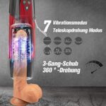 Sumeber Automatischer Masturbator Cup Elektrischer Masturbieren für Männer mit 10 Modi Teleskopfunktion und Rotierende Massagefunktion Masturbationshilfe Penis Stimulator mit Sexy Stimme Erotik – Bild 3