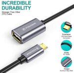 POSUGEAR OTG Adapter, Micro USB 2.0 Stecker auf USB Buchse OTG Kabel Android Vergoldet für Kompatibel mit Samsung Galaxy S7, Galaxy Note 5, Galaxy Tab 3 et d'Autres Smartphones/Tablettes – Bild 4