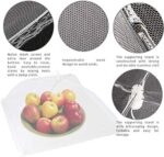 Homealexa Fliegenhaube, 6er Set Abdeckhaube für Essen, Faltbare Kuchenabdeckung Fliegenschirm Lebensmittel Abdeckung, Perfekter Fliegen-Schutz für Essen, Obst, Picknick, BBQ – Bild 3