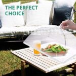 Homealexa Fliegenhaube, 6er Set Abdeckhaube für Essen, Faltbare Kuchenabdeckung Fliegenschirm Lebensmittel Abdeckung, Perfekter Fliegen-Schutz für Essen, Obst, Picknick, BBQ – Bild 7