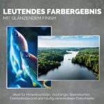 Fellowes Laminierfolien A4 ImageLast, 80 Mikron (2 x 80 Mikron), 100 Stück, transparent mit Ausrichtungshilfe. Ideal für Fotos und Informationshinweise mit optimalem Kontrast – Bild 6