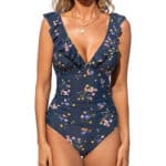 Denim Blue Floral