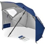 SportBrella Premiere Regenschirm, Mehrzweck-Sonnenschirm für den Garten, einfach zusammenklappbar