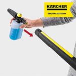 Kärcher FJ 6 Schaumdüse (Behältervolumen 0,6 l, manuell regulierbarer Reinigungsmittelverbrauch, transparenter Behälter, kompatibel für alle Hochdruckreiniger K2 - K7) – Bild 3