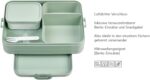 Mepal Bento Brotdose Large mit Fächern – Lunchbox für Snacks & Sandwiches, inkl. Lunchpot Set – Bild 2