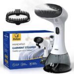 Rolipo Dampfglätter, 400ML Steamer Wassertank Dampfbürste Faltenentferner, für Zuhause, Büro, Reisen