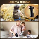 Rolipo Dampfglätter 1800W, Dampfbürste Aktualisierung Steamer Fast Wrinkle Remover Dampfbügeleisen Kleidung, Kleingeräte Verwendbar für Reisen und Zuhause – Bild 7