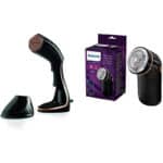 Bundle mit Fusselentferner,flieder-pink