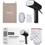 HOMEASY Reise Dampfglätter Steamer Dampfglätter 110ml Reisebügeleisen 800W