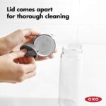 OXO Good Grips Präzisionsölspender aus Glas, Profi-Quetschflasche, Salatdressing-Shaker – Bild 6