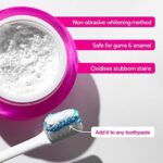 Hismile PAP+ Zahnaufhellungspulver | Zahnschmelzschonende Aufhellung | Aktive aufhellende Inhaltsstoffe | Aktive Zahnaufhellung | Zahnpulver für empfindliche Zähne | Fortgeschrittene Fleckenentfernung – Bild 3