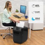 Fellowes Auto-Feed 150C Partikelschnitt Aktenvernichter (P-4), 150 Blatt, für 1-3 Nutzer im Büro oder Home Office mit SilentShred, geeignet zur Datenschutz-Grundverordnung – Bild 6