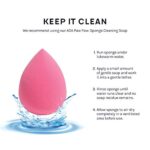 Miss A Aoa Collection Make-up Schwamm Set Makeup Blender Latexfrei und High Definition Set von 6 Makeup Blender für Puder, Creme und Flüssigkeit, Super Soft Wonder Blender Beauty Cosmetic Tool – Bild 9