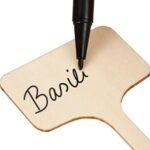 Holzschilder zum Beschriften Premium Holz Pflanzenstecker – Schöne Pflanzenschilder zum Beschriften wetterfest – Bild 6