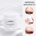 LANBENA Mitesser-Maske, Nasenpflanzen-Porenstreifen, Mitesser-Entferner-Maske, Peel-off-Maske, Gesichtsporenreiniger, reinigende Gesichtsmaske, Nasenporenstreifen – Bild 5