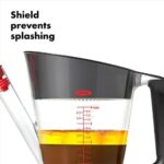 OXO Good Grips grosse Fett-Trennkanne,– spülmaschinenfeste Sossenkanne für Bratensaft und mehr – Bild 2