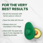 Food Huggers Avocado Huggers By - Set Two - BPA frei Silikon - Avocado-Retter Grün – Bild 5