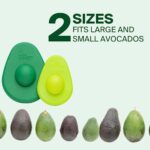 Food Huggers Avocado Huggers By - Set Two - BPA frei Silikon - Avocado-Retter Grün – Bild 3