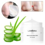 LANBENA Mitesser-Maske, Nasenpflanzen-Porenstreifen, Mitesser-Entferner-Maske, Peel-off-Maske, Gesichtsporenreiniger, reinigende Gesichtsmaske, Nasenporenstreifen – Bild 2