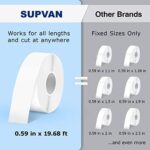 SUPVAN Etikettendrucker, Mini Bluetooth E10 Selbstklebendes Etikettiergerät - Tragbarer Labeldrucker Mini Label Printer mit iOS Android,Für Zuhause, Büro – Bild 4
