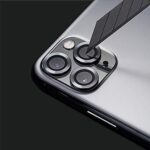 RhinoShield Schutz für Smartphone-Kamera kompatibel  Fingerabdruck- und kratzresistentes Schutzglas mit Aluminium Ring für hohe optische Klarheit – Bild 3