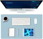 Knodel Tischunterlage, Schreibtischunterlage,Laptop Tischunterlage, wasserdichte Schreibunterlage für Büro- oder Heimbereich, doppelseitig