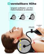 Nacken-und Schulter-Relaxer,tragbares zervikales Traktionsgerät,Nackendehner,Nackenhaltungskorrektur,Chiropraktik-Kissen zur Linderung von Kiefergelenksschmerzen – Bild 3