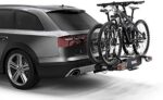 Thule 933100 EasyFold XT 2B 13 pin, Fahrradträger für die Anhängerkupplung, E-Bikes geeignet, schwarz/Aluminium 13 Pin, für E-Bikes, Mountainbikes, Gravel, Rennrad, Trekkingfahrrrad, Endurobikes – Bild 4