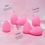Miss A Aoa Collection Make-up Schwamm Set Makeup Blender Latexfrei und High Definition Set von 6 Makeup Blender für Puder, Creme und Flüssigkeit, Super Soft Wonder Blender Beauty Cosmetic Tool – Bild 8