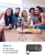 Tik Tok Fingerspitzen Seitenwender Bluetooth Fernbedienung Scrolling Ring Wiederaufladbare Wireless Kamera Fernauslöser Selfie Taste Controller mit Ladehülle für iOS/Android – Bild 5