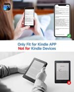 Tik Tok Fingerspitzen Seitenwender Bluetooth Fernbedienung Scrolling Ring Wiederaufladbare Wireless Kamera Fernauslöser Selfie Taste Controller mit Ladehülle für iOS/Android – Bild 7