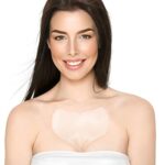 Antifalten Dekolleté Pads - Anti-Aging Hautstraffung &Feuchtigkeitsspendende Faltenvorbeugung - Hautverträgliche Silikon-Pflegepads - Wiederverwendbar über Nacht für Glatteres Haut