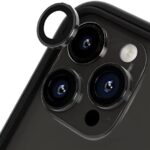 RhinoShield Schutz für Smartphone-Kamera kompatibel  Fingerabdruck- und kratzresistentes Schutzglas mit Aluminium Ring für hohe optische Klarheit