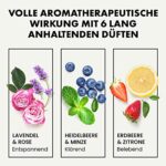 100% NATÜRLICHes Badebomben-Geschenkset 6er-Pack mit ätherischen Bio-Ölen für einen prickelnden & entspannenden Spa-Tag - Parabenfreie/Sulfatfreie Schaumbadebomben für Kinder/Erwachsene/Damen/Baby – Bild 4