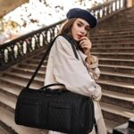 Umwandelbare Kleidersäcke für Damen für Reisen, Modoker Wasserdichter Handgepäck-Kleidersack Kleidersack – 2-in-1-Hängekoffer-Anzug-Reisegepäcktasche – Bild 6