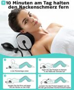 Nacken-und Schulter-Relaxer,tragbares zervikales Traktionsgerät,Nackendehner,Nackenhaltungskorrektur,Chiropraktik-Kissen zur Linderung von Kiefergelenksschmerzen – Bild 6