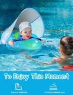 LAYCOL Baby Schwimmring mit UPF50+ Sonnenschutz, Spielzeug & Sicherheits-Sitz – Für 3–36 Monate – Bild 6