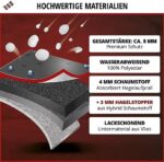 WALSER Hagelschutz Abdeckplane Auto, Auszeichnung Sehr Gut* Auto Hagelschutzplane, Abdeckplane Auto Premium Hybrid, Autogarage Abdeckung, Abdeckung Auto 100% Polyester – Bild 5