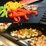 EXTSUD BBQ Grillmatte,5er Set Antihaft Grillmatten Teflon BBQ Grill  Grillplatte Gasgrill,Dick 0.25mm Grillfolie Wiederverwendbare Backpapier PFOA-Frei über Kohle,Gas und Weber Style Grills – Bild 5