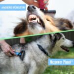 Maxpower Planet hundebürste - katzenbürste langhaar - unterwolle bürste hund - hunde kamm fellbürste - Haustierpflege fellbürste katzen - Beseitigt Tierhaarentferner katzenbürsten – Bild 8