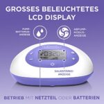 Lansinoh 2in1 Elektrische Milchpumpe - beleuchtetes LCD-Display - ein- oder beitseitiges Abpumpen - individuell einstellbar - mehr Milch in kürzerer Zeit – Bild 4