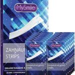 MySmile Zahnaufhellungsstreifen - 28 Whitening Strips zur Zahnaufhellung- Peroxid frei teeth whitening-Sicher für den Zahnschmelz - 14 Sitzungen teeth whitening strips