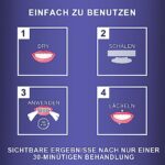 MySmile Zahnaufhellungsstreifen - 28 Whitening Strips zur Zahnaufhellung- Peroxid frei teeth whitening-Sicher für den Zahnschmelz - 14 Sitzungen teeth whitening strips – Bild 6