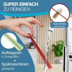 HELY ClickStraw Strohhalm-Set – Trinkhalme wiederverwendbar aus recycelbarem Kunststoff, Mehrweg-Halme Made in Germany – Bild 3