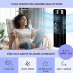Klarstein 4-in-1 Luftkühler – Mobiles Klimagerät mit Ventilator, Luftbefeuchter & Nachtmodus – Bild 2